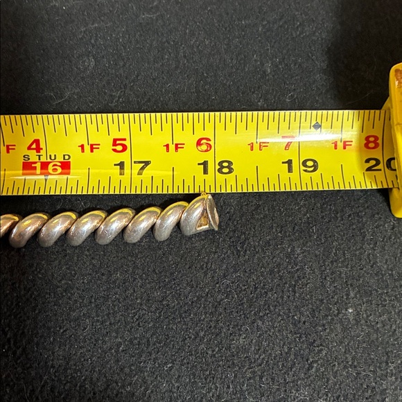 Elegant Italian San Marco Sterling Silver Twist Necklace - Picture 2 of 5